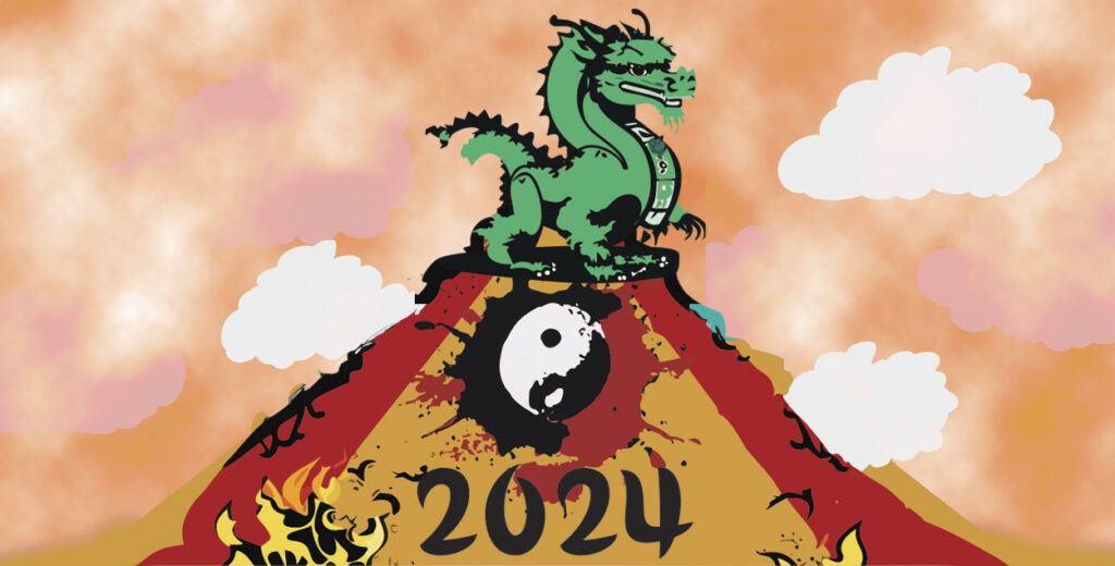 2024 - ano do dragão do elemento madeira